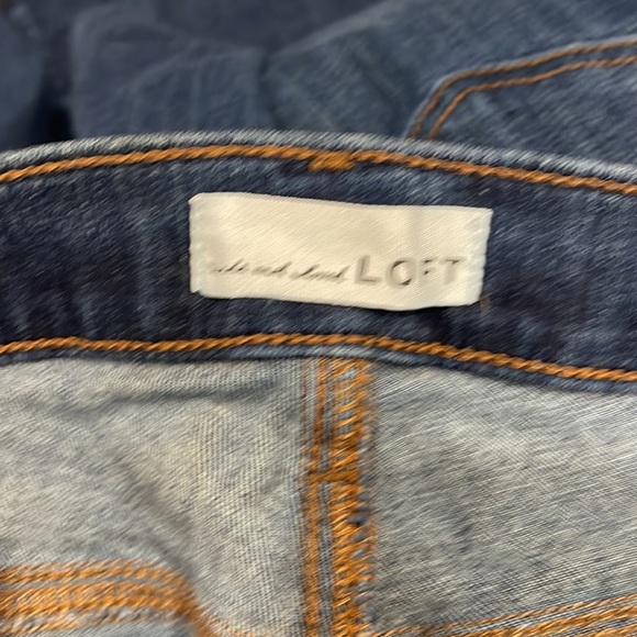 Loft tulip hem jeans - Picture 3 of 5